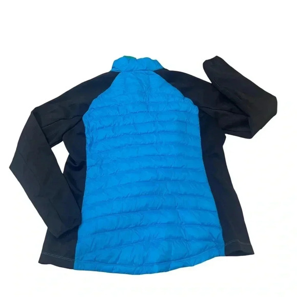 32 Degrees Ultra Light Down Black Blue Full Zip Jacket Women’s size XL New - Picture 2 of 15
